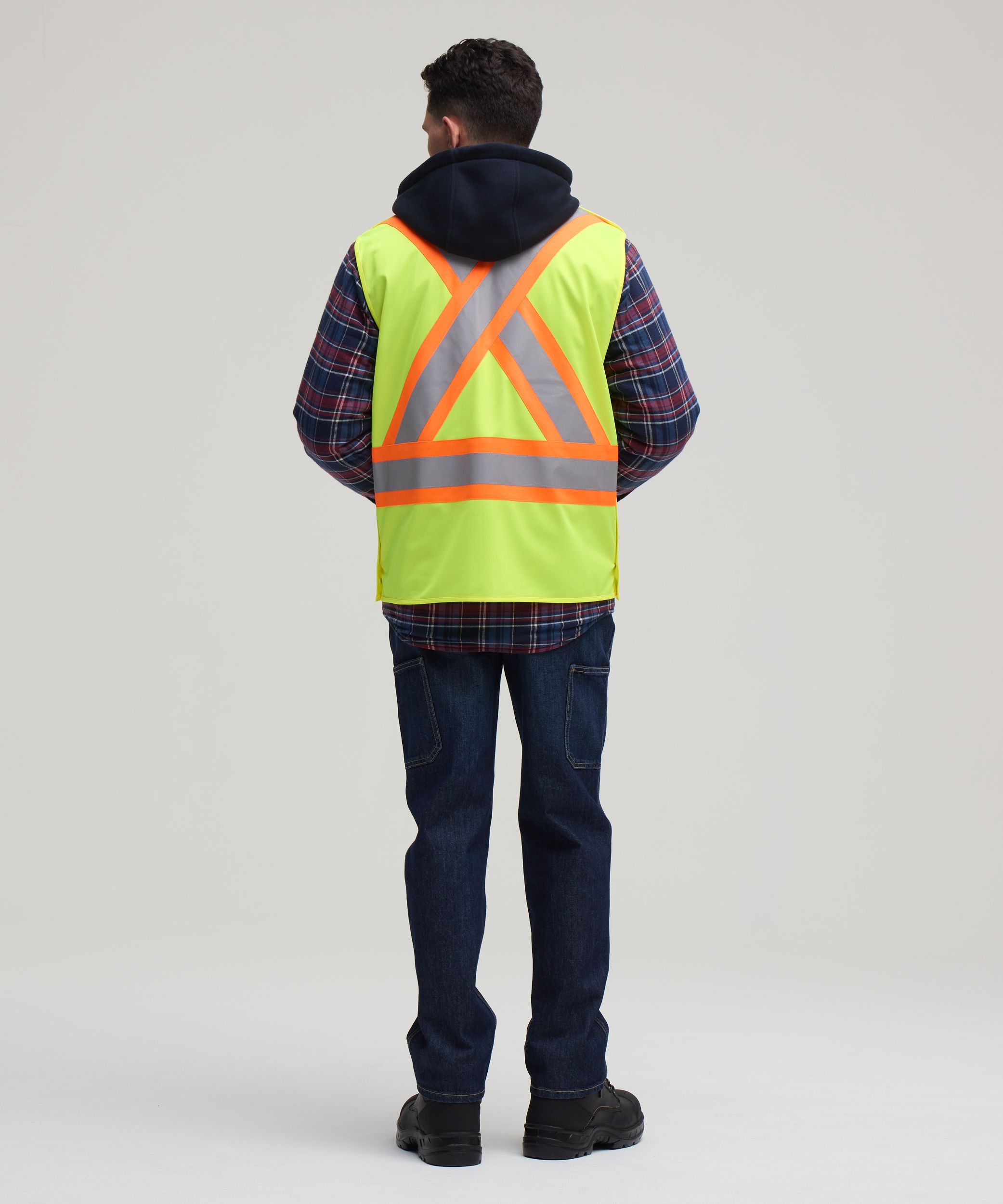 Gilet de sécurité haute visibilité détachable pour hommes, Catégorie&nbsp;2, série Dakota WorkPro