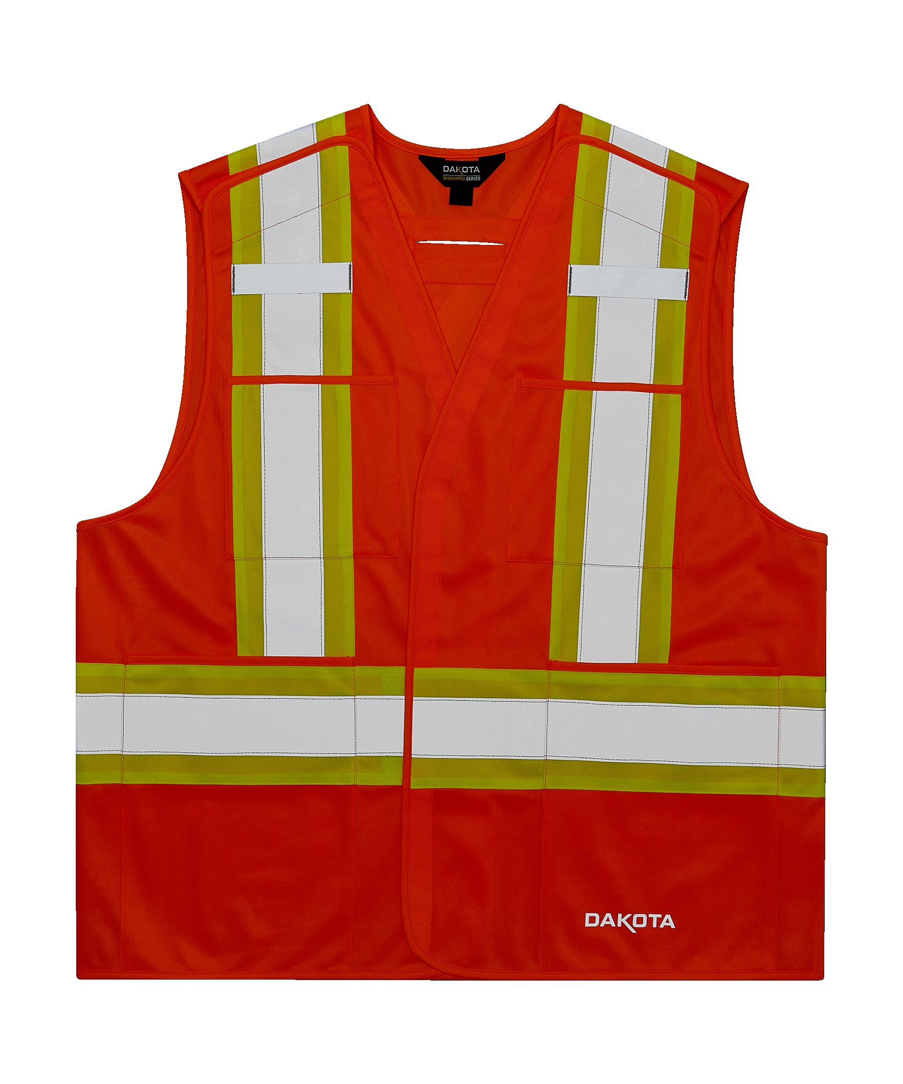 Gilet de sécurité haute visibilité détachable pour hommes, Catégorie&nbsp;2, série Dakota WorkPro