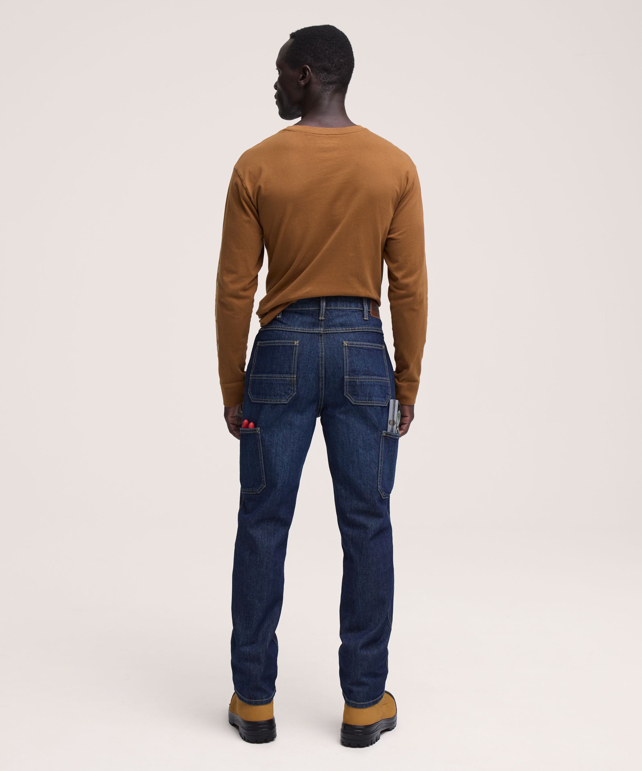 Agressor Men's Denim Utility Work Pants