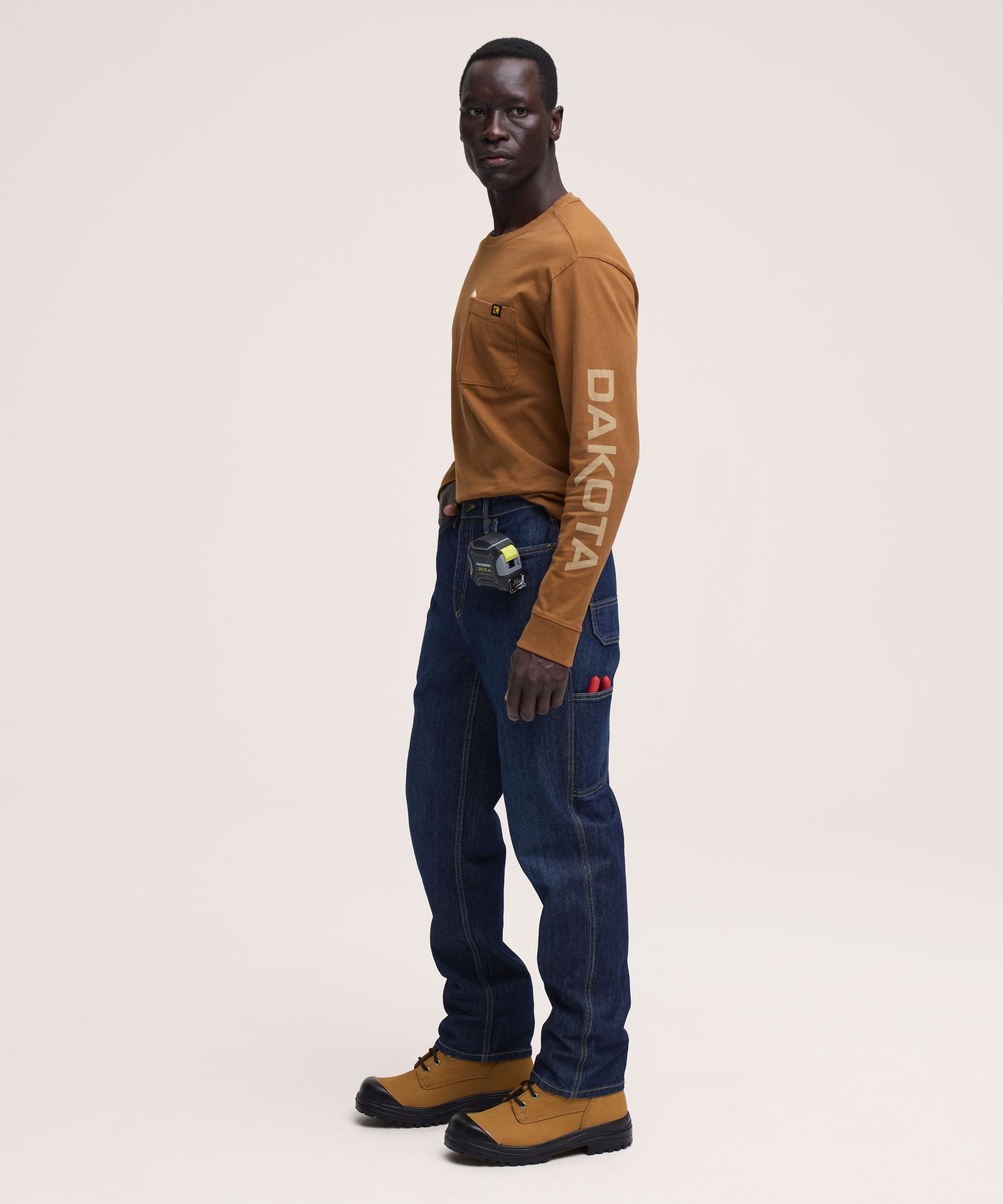 Agressor Men's Denim Utility Work Pants