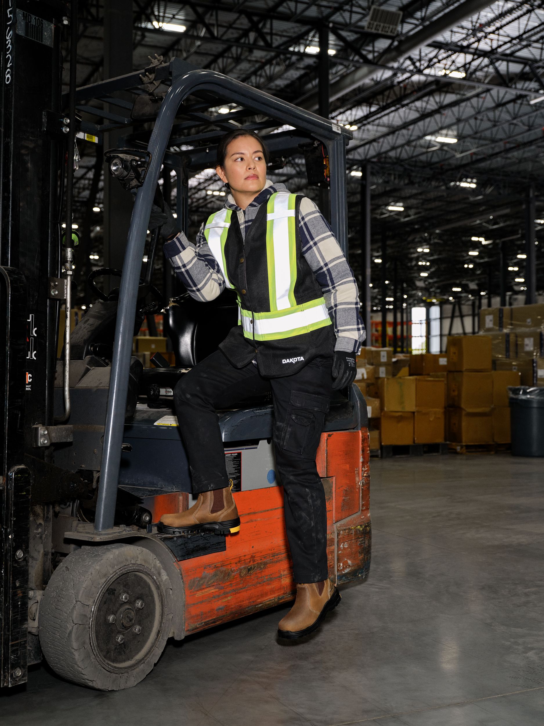 Dakota WorkPro Series Women's Stretch Twill Cargo Work Pants