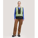 Dakota WorkPro Series Women's Class 1 Hi-Vis Safety Vest Front_Flat