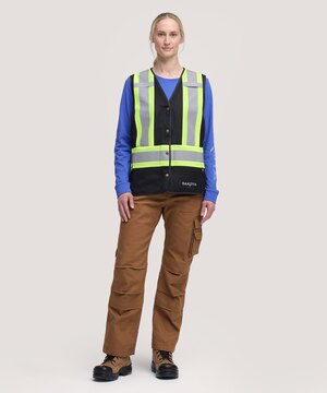 Gilet de sécurité haute visibilité pour femmes, Catégorie&nbsp;1, série Dakota WorkPro