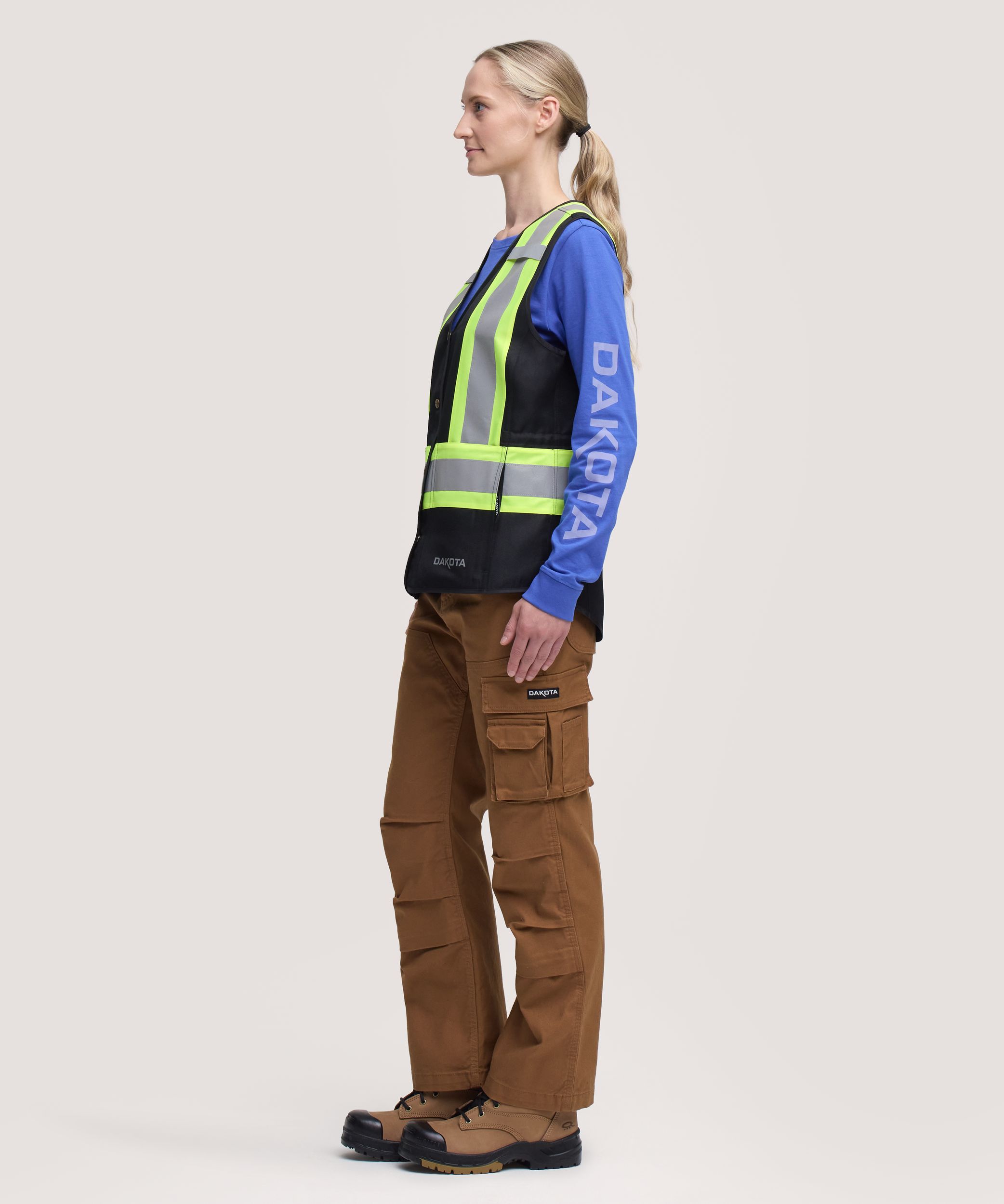 Gilet de sécurité haute visibilité pour femmes, Catégorie&nbsp;1, série Dakota WorkPro