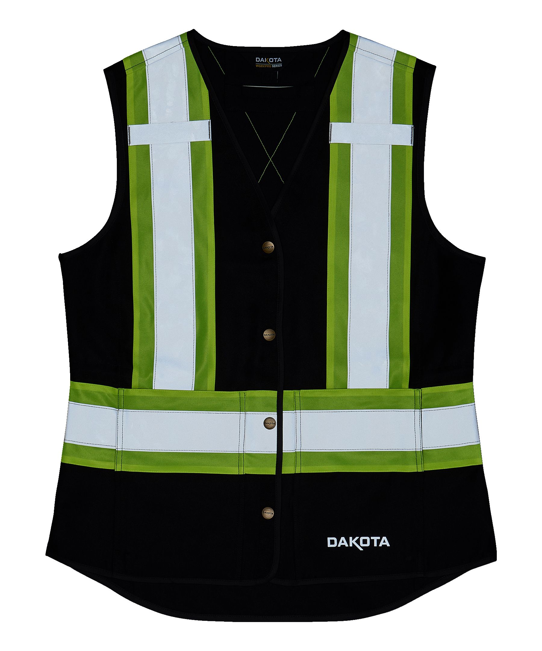 Gilet de sécurité haute visibilité pour femmes, Catégorie&nbsp;1, série Dakota WorkPro