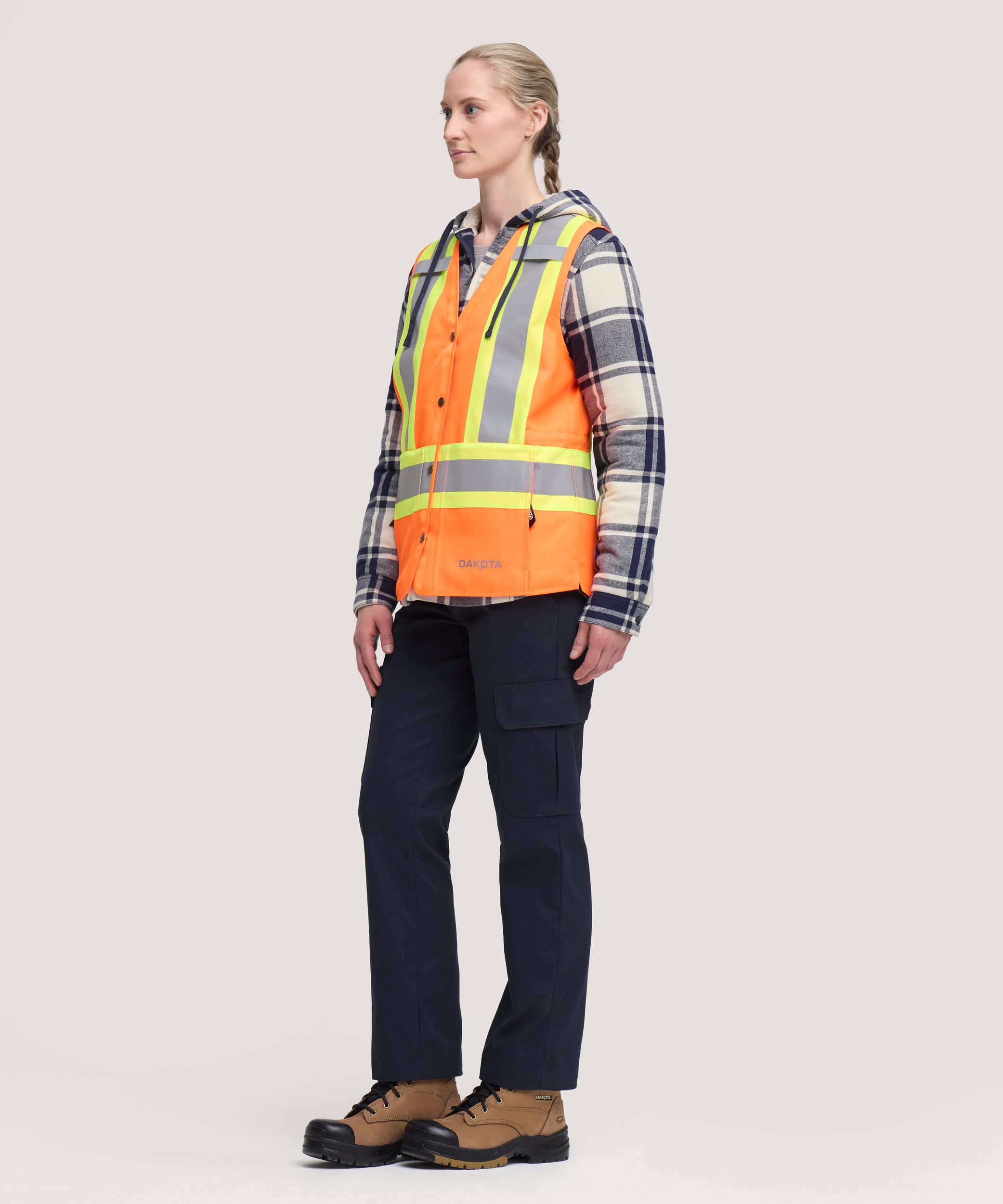 Dakota WorkPro Series Women's Class 2 Hi-Vis Safety Vest