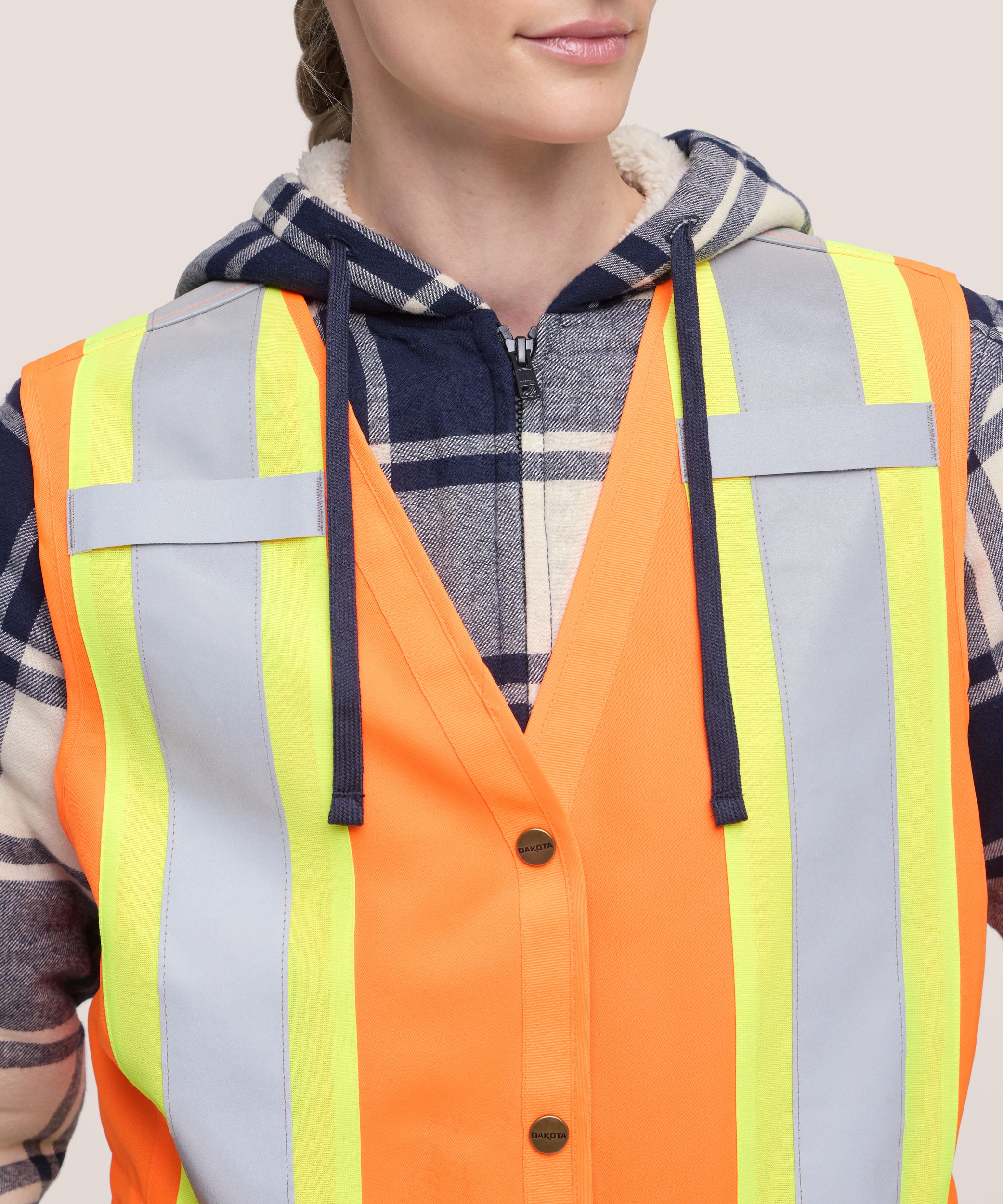 Dakota WorkPro Series Women's Class 2 Hi-Vis Safety Vest