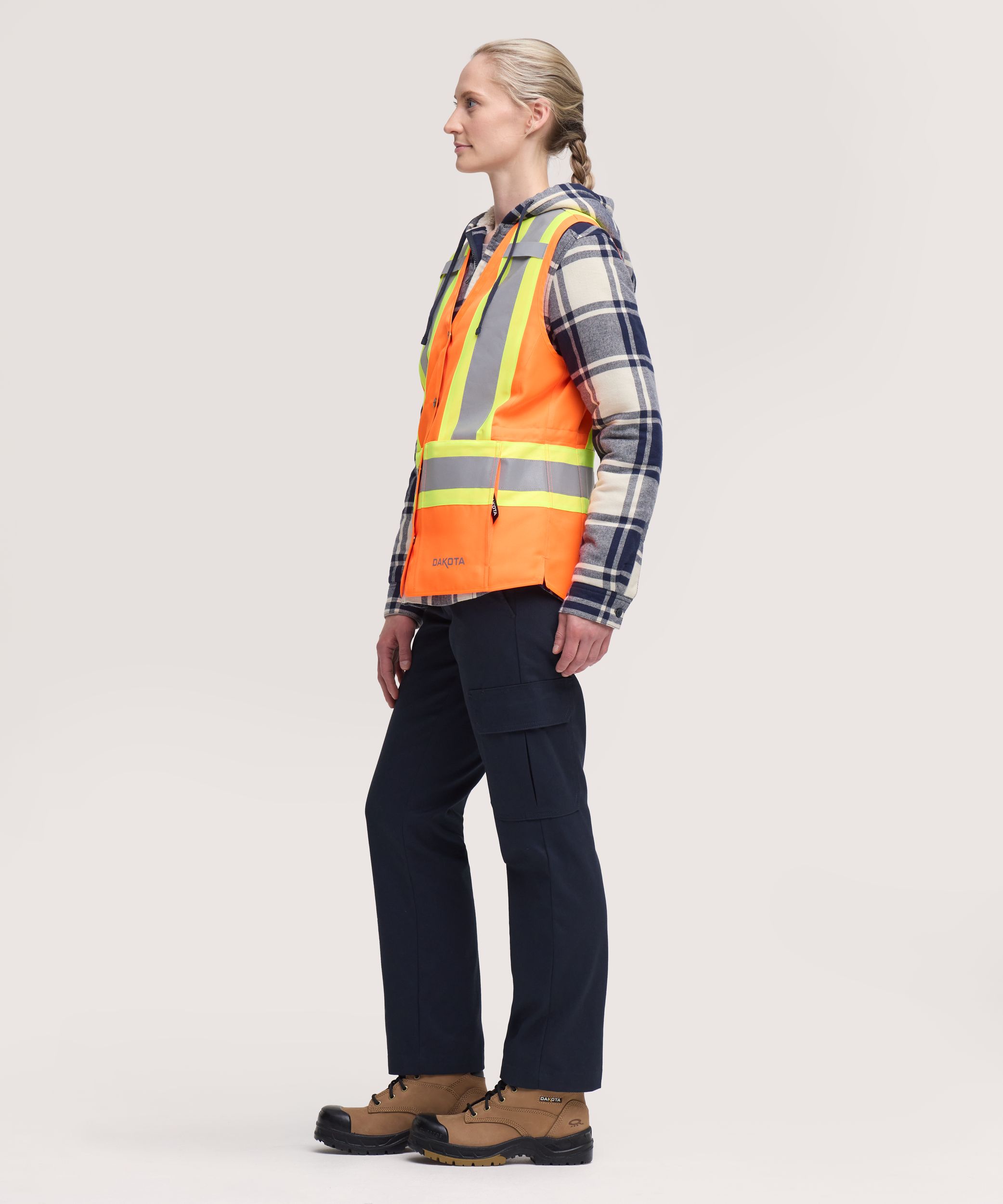 Dakota WorkPro Series Women's Class 2 Hi-Vis Safety Vest