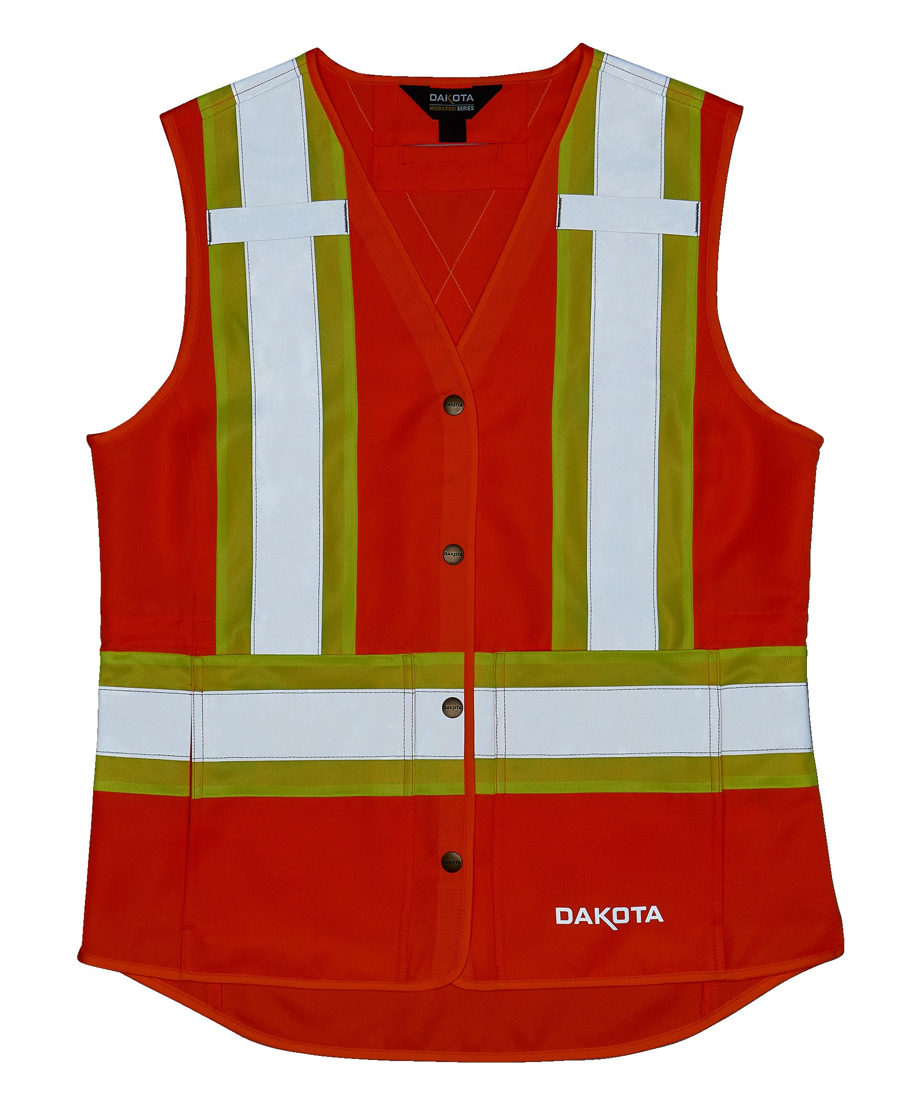 Dakota WorkPro Series Women's Class 2 Hi-Vis Safety Vest