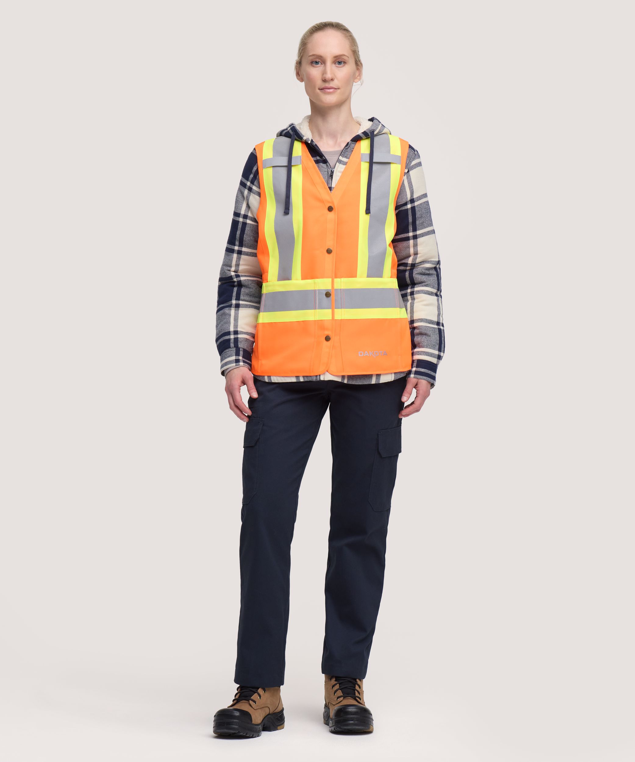 Dakota WorkPro Series Women's Class 2 Hi-Vis Safety Vest