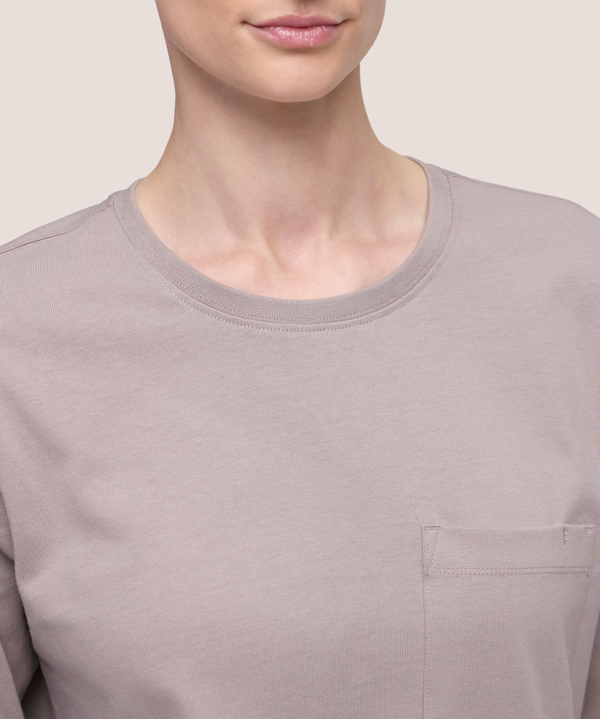 T-shirt à manches longues avec poche pour femmes, série Dakota WorkPro