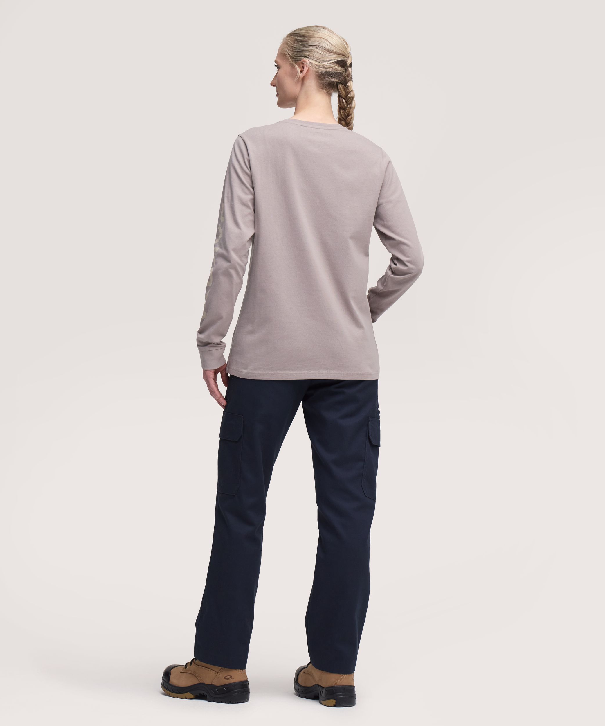 T-shirt à manches longues avec poche pour femmes, série Dakota WorkPro