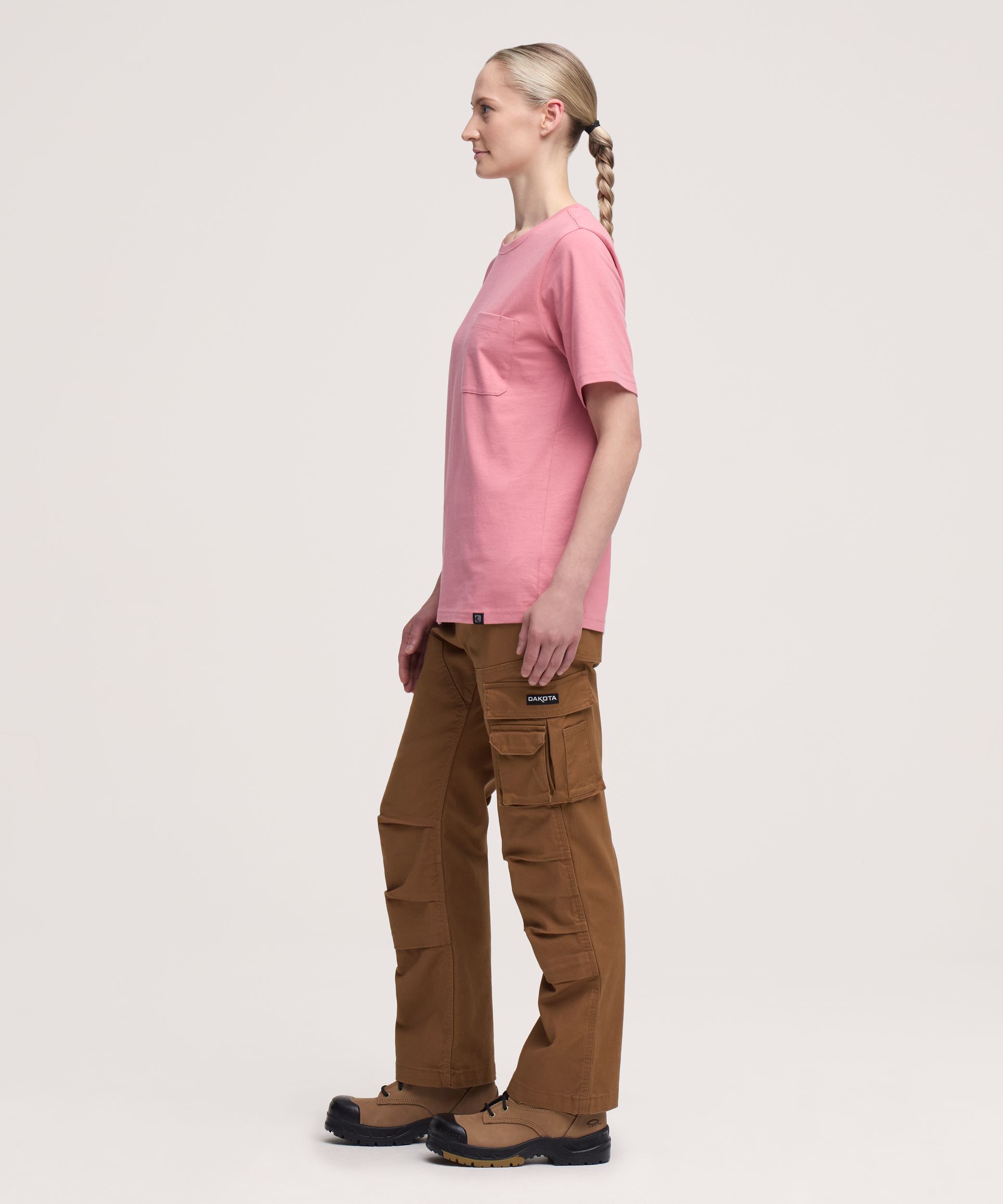 T-shirt avec poche pour femmes, série Dakota WorkPro
