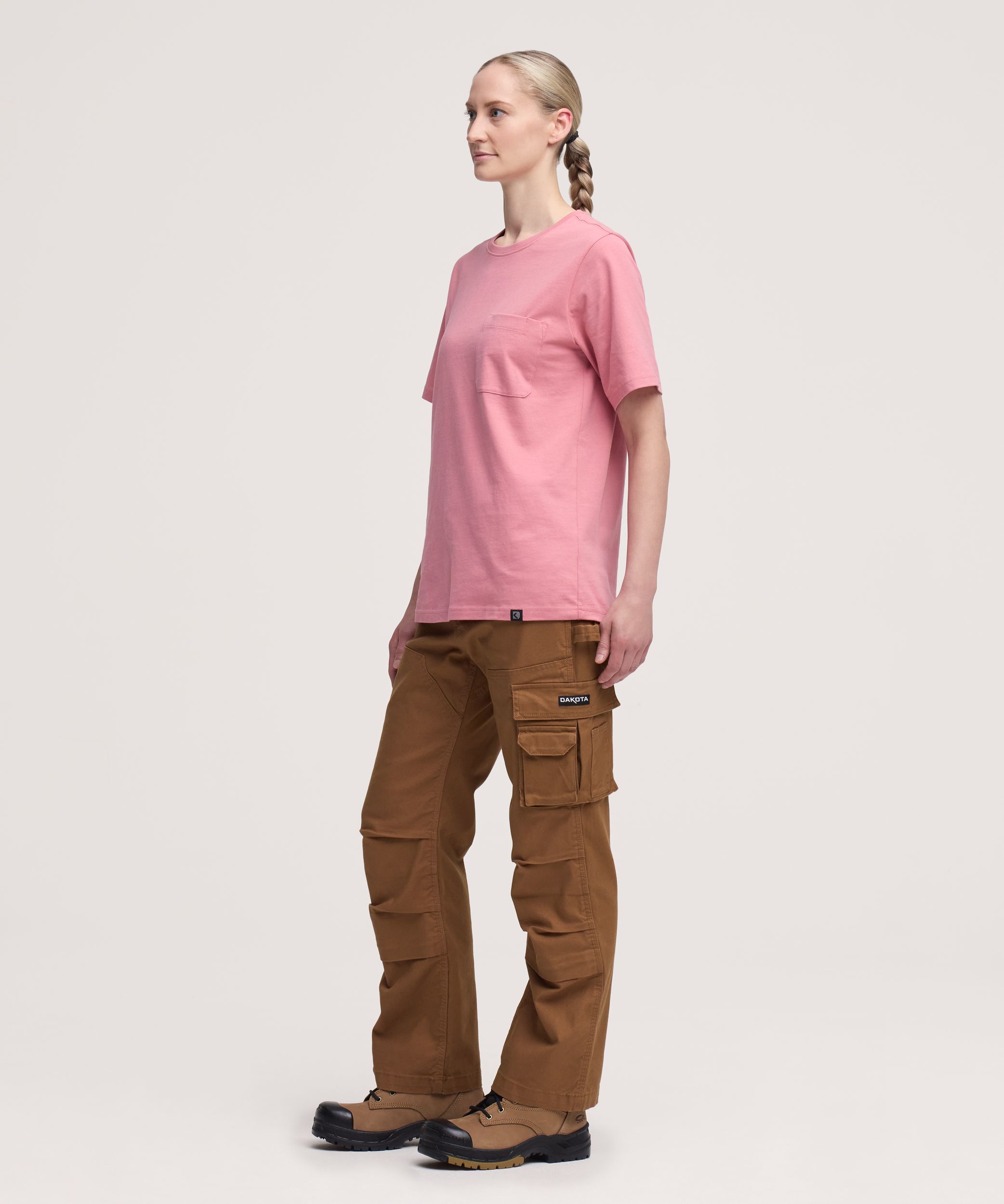 T-shirt avec poche pour femmes, série Dakota WorkPro