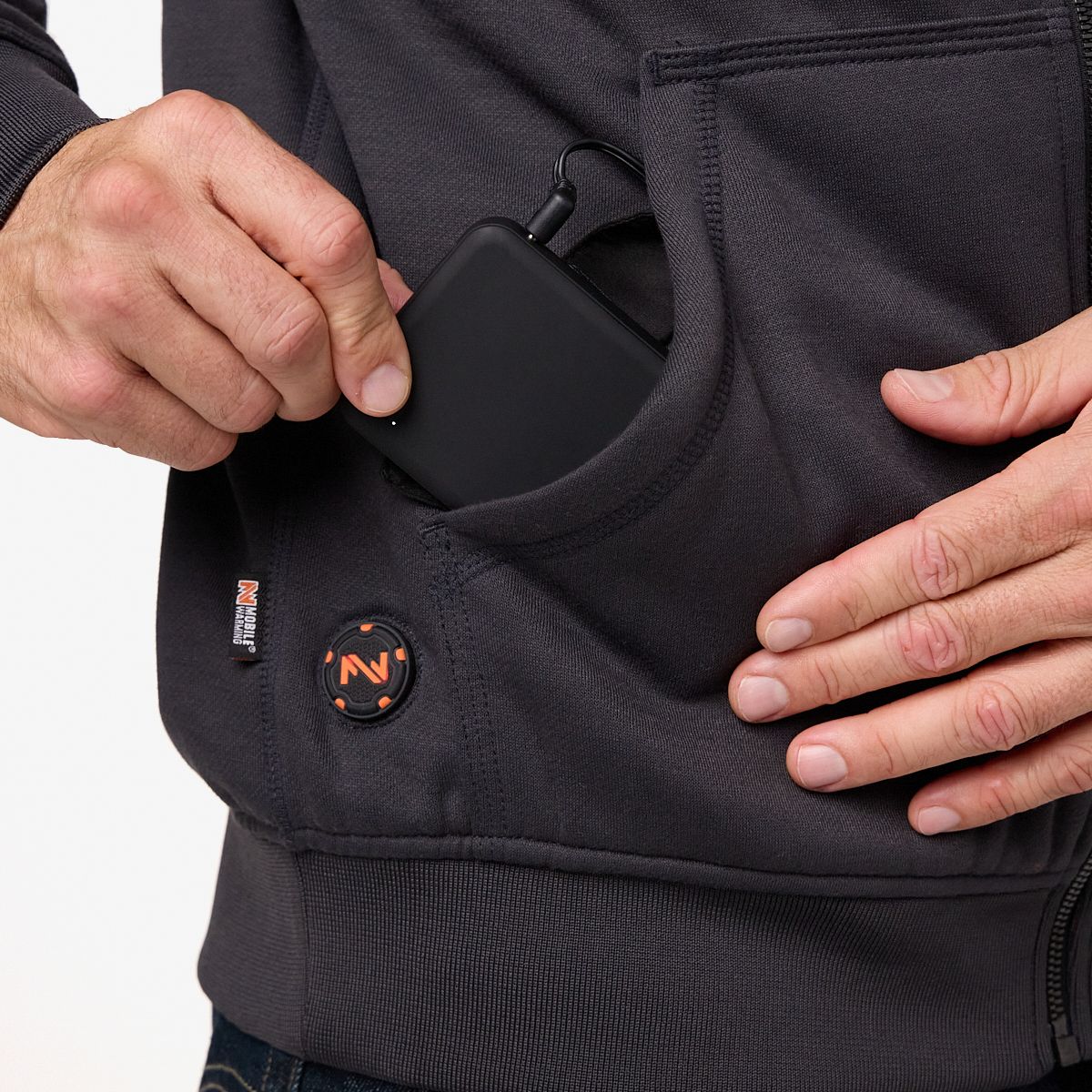 Chandail à capuche chauffant pour hommes, Mobile Warming by Fieldsheer