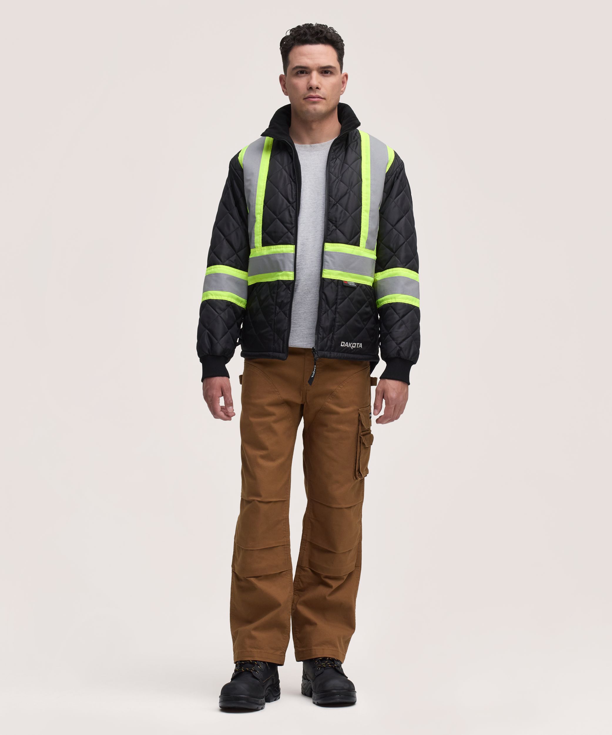 Dakota WorkPro Series Men's 3-in-1 Class 1 Hi-Vis Jacket