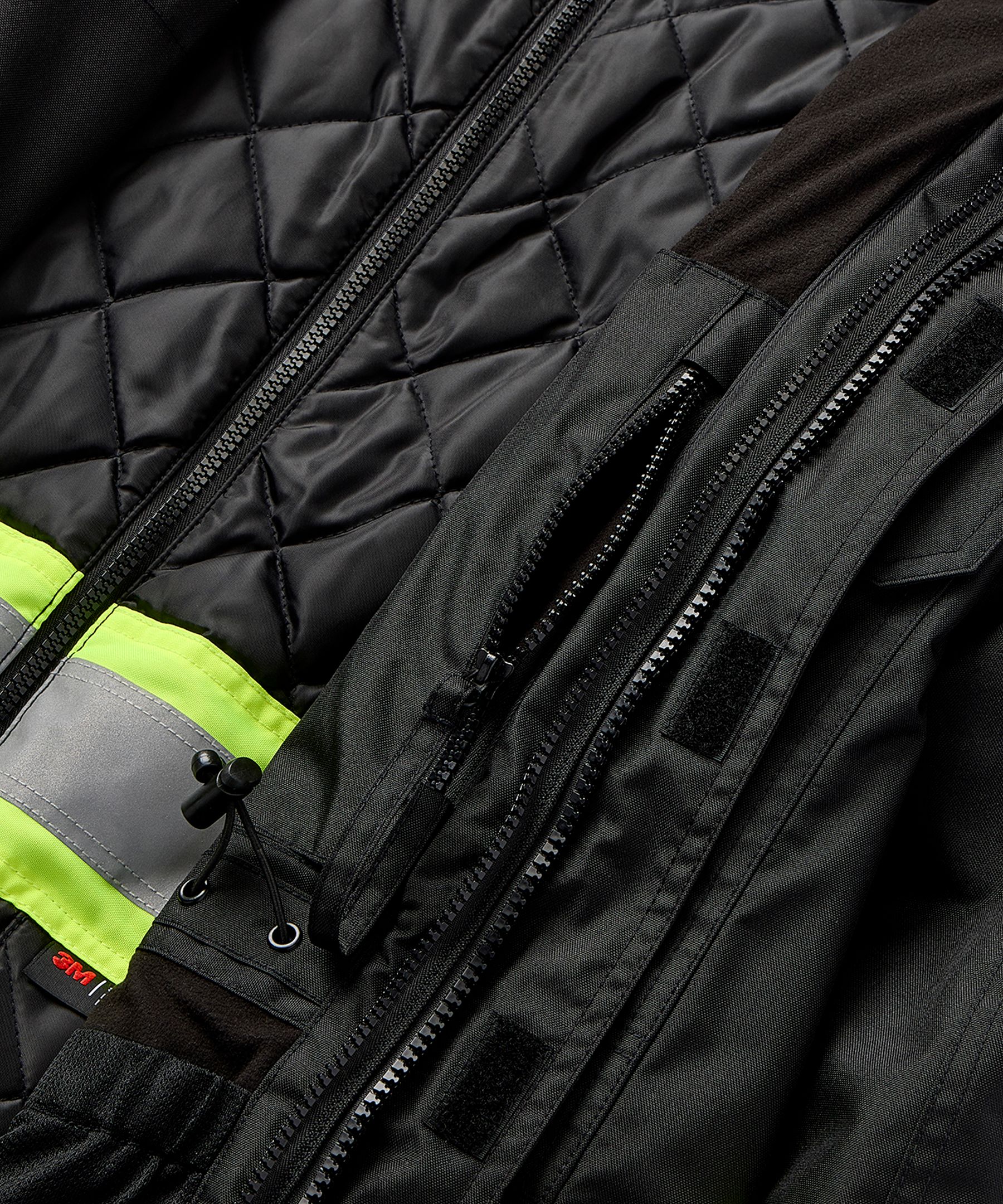 Dakota WorkPro Series Men's 3-in-1 Class 1 Hi-Vis Jacket