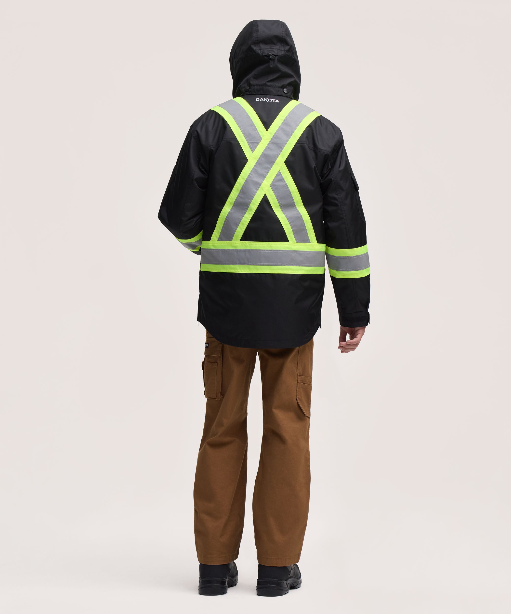 Dakota WorkPro Series Men's 3-in-1 Class 1 Hi-Vis Jacket