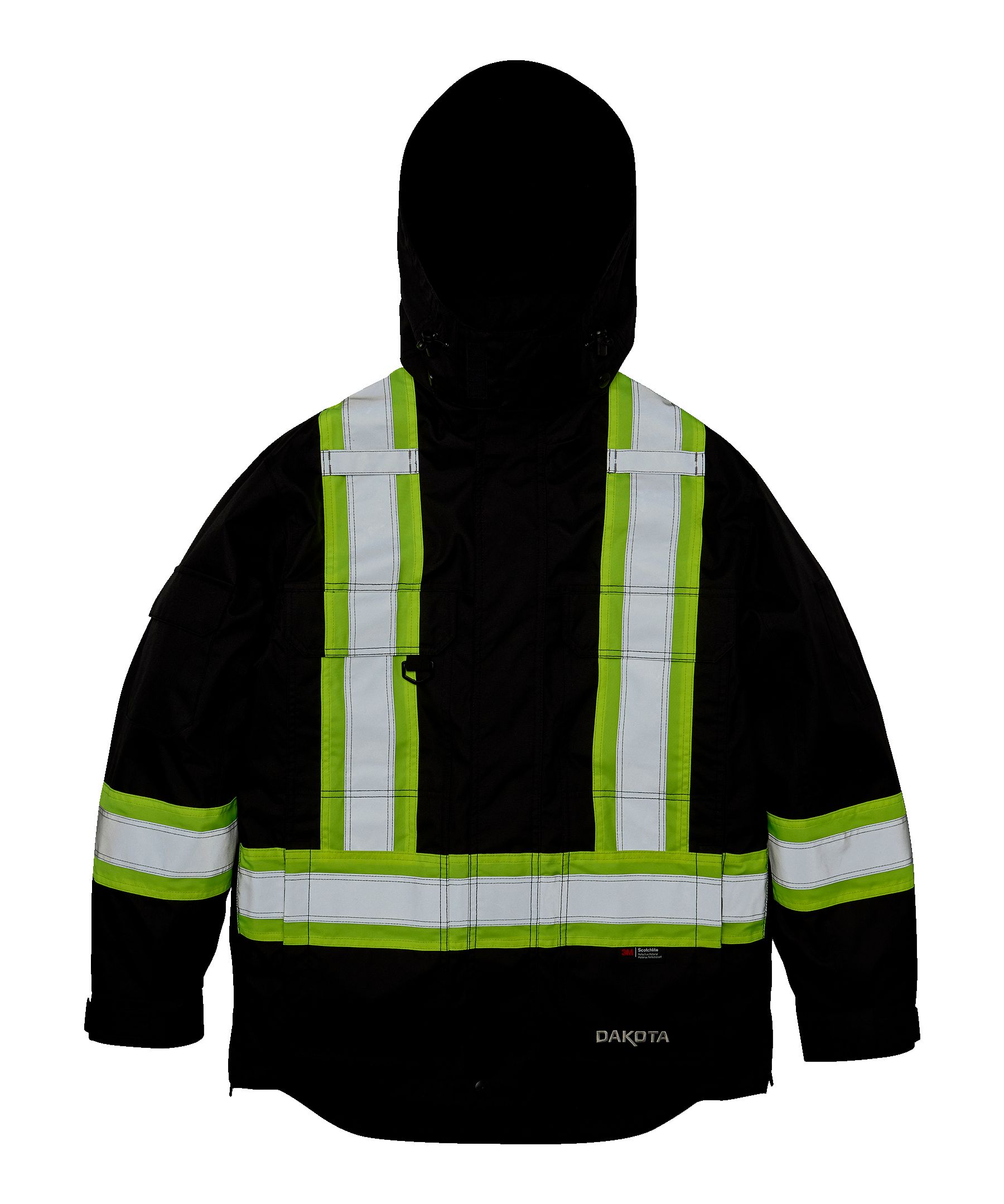 Dakota WorkPro Series Men's 3-in-1 Class 1 Hi-Vis Jacket