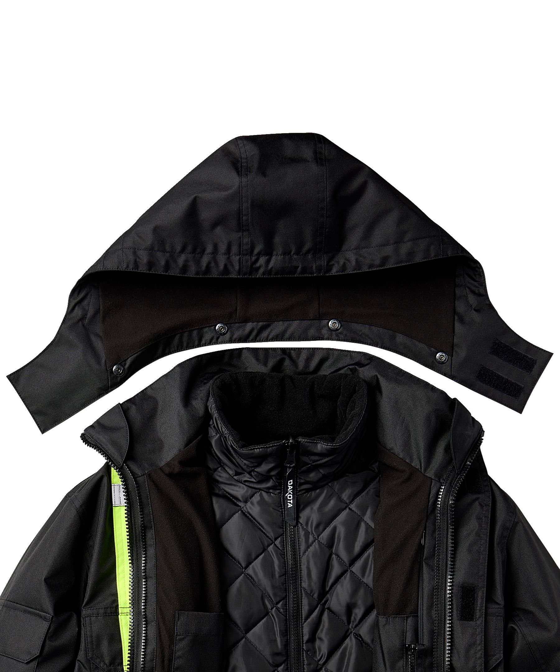 Dakota WorkPro Series Men's 3-in-1 Class 1 Hi-Vis Jacket