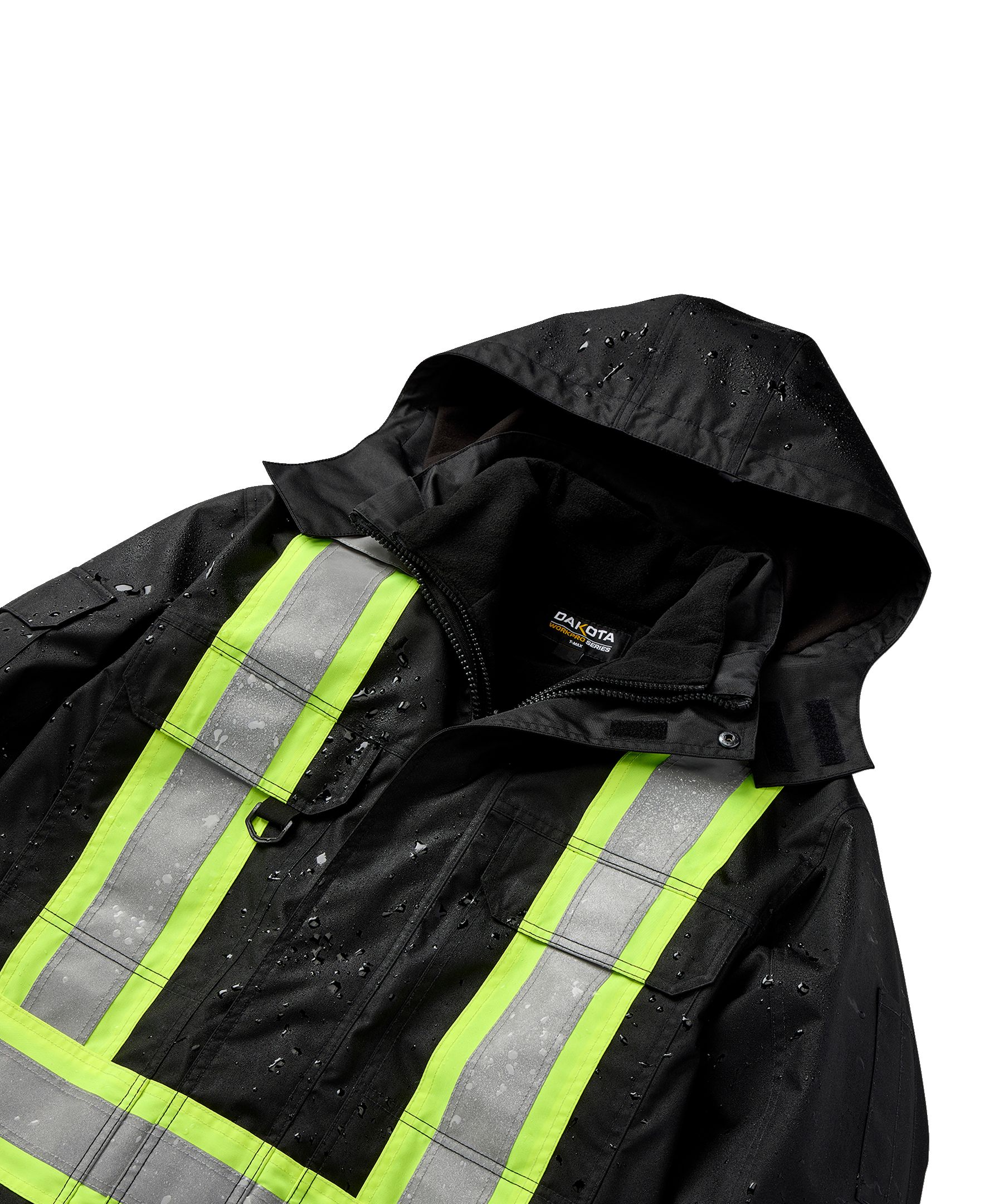 Dakota WorkPro Series Men's 3-in-1 Class 1 Hi-Vis Jacket