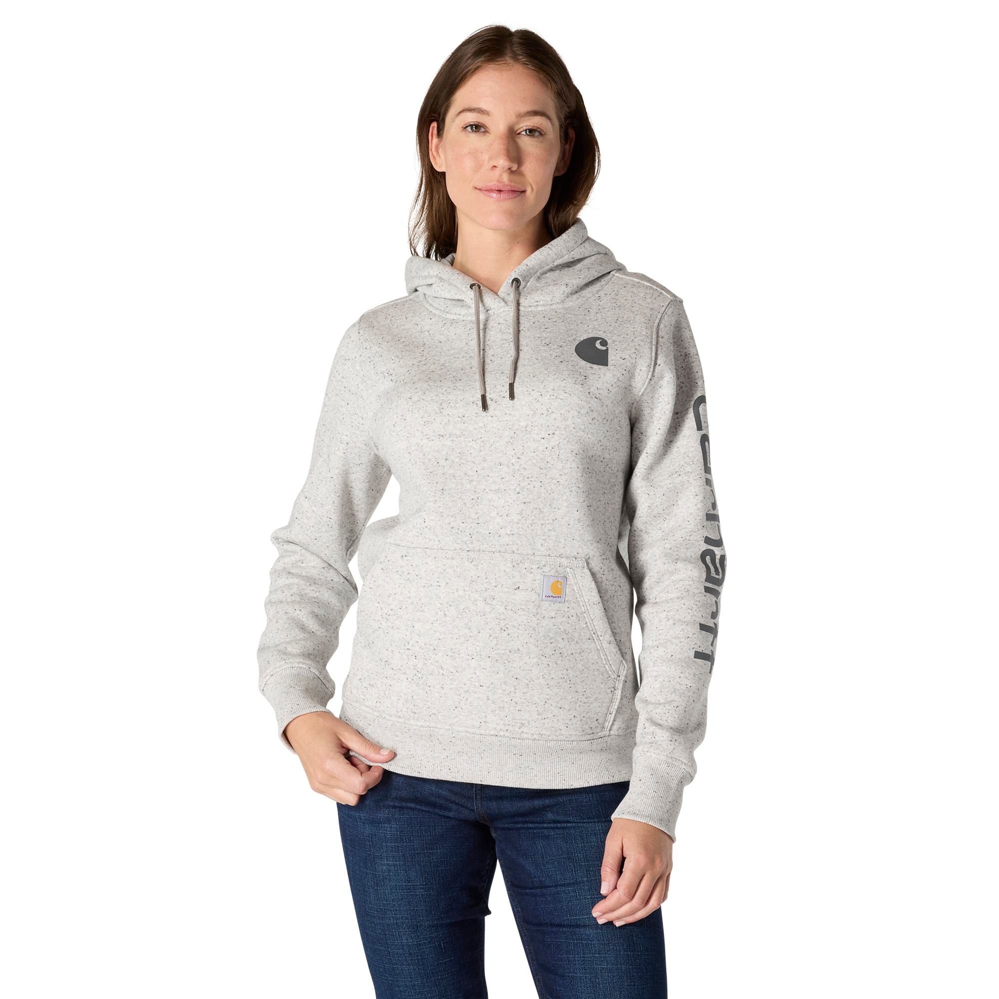 Carhartt Women's Relaxed Fit Logo Graphic Hoodie