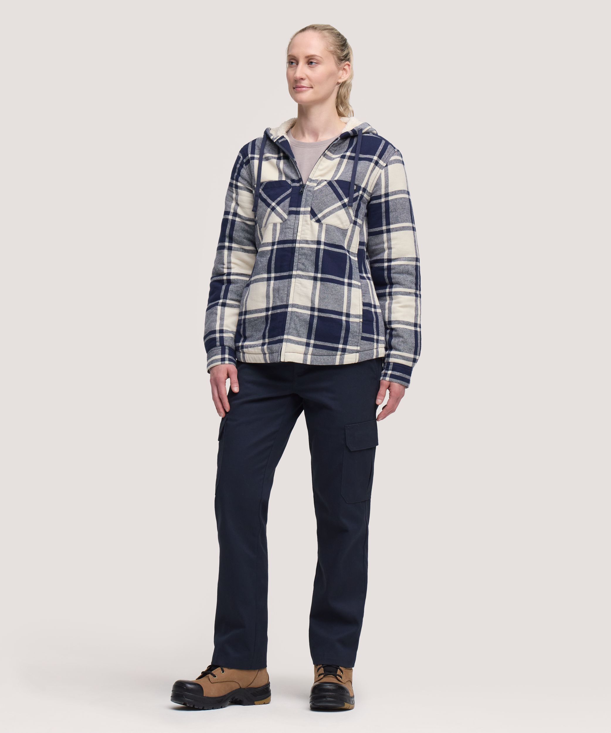 Dakota WorkPro Series Women's Sherpa Lined Flannel Shirt