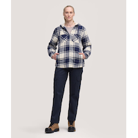 Chemise en flanelle à doublure en sherpa pour femmes, série Dakota WorkPro