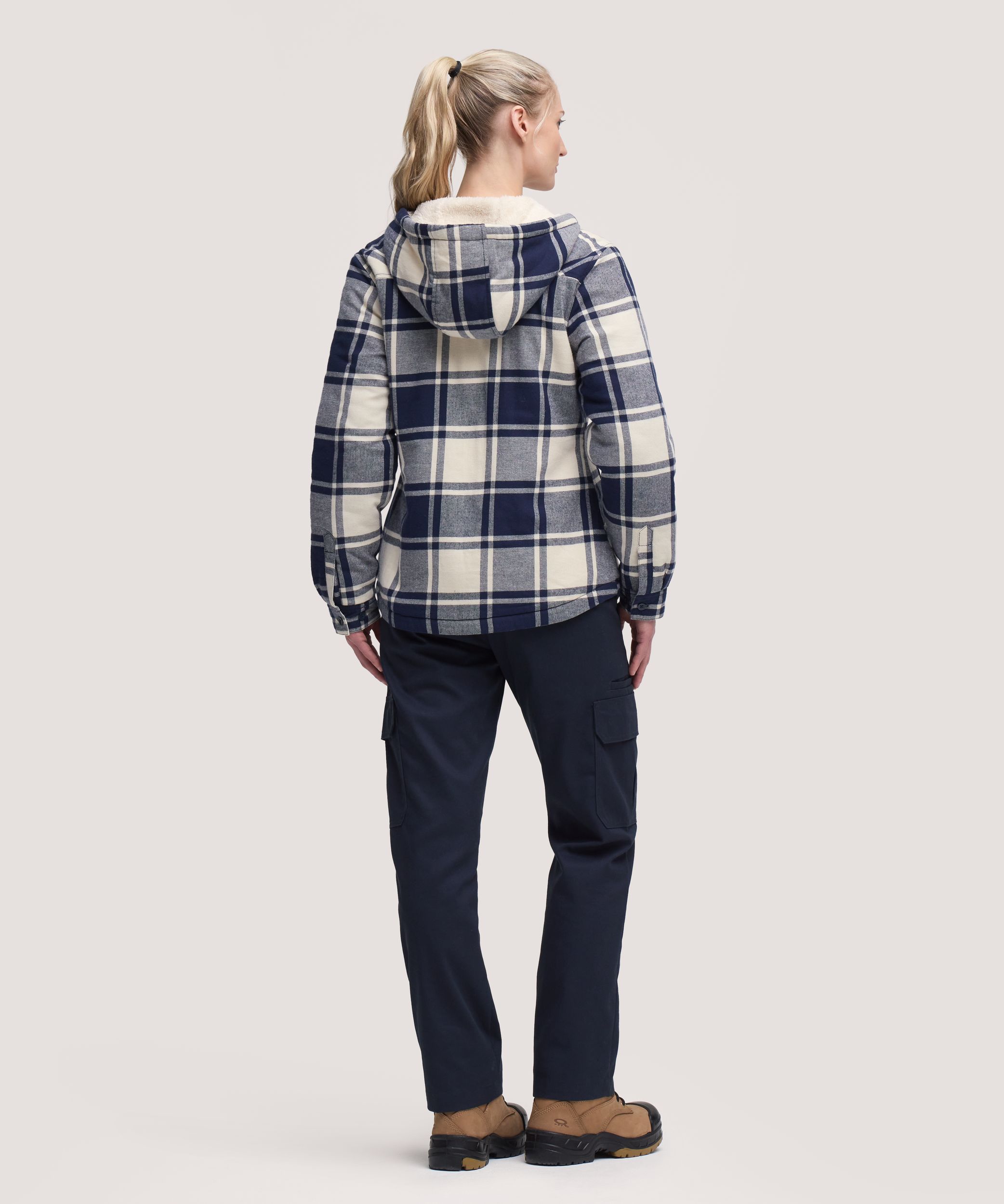 Dakota WorkPro Series Women's Sherpa Lined Flannel Shirt