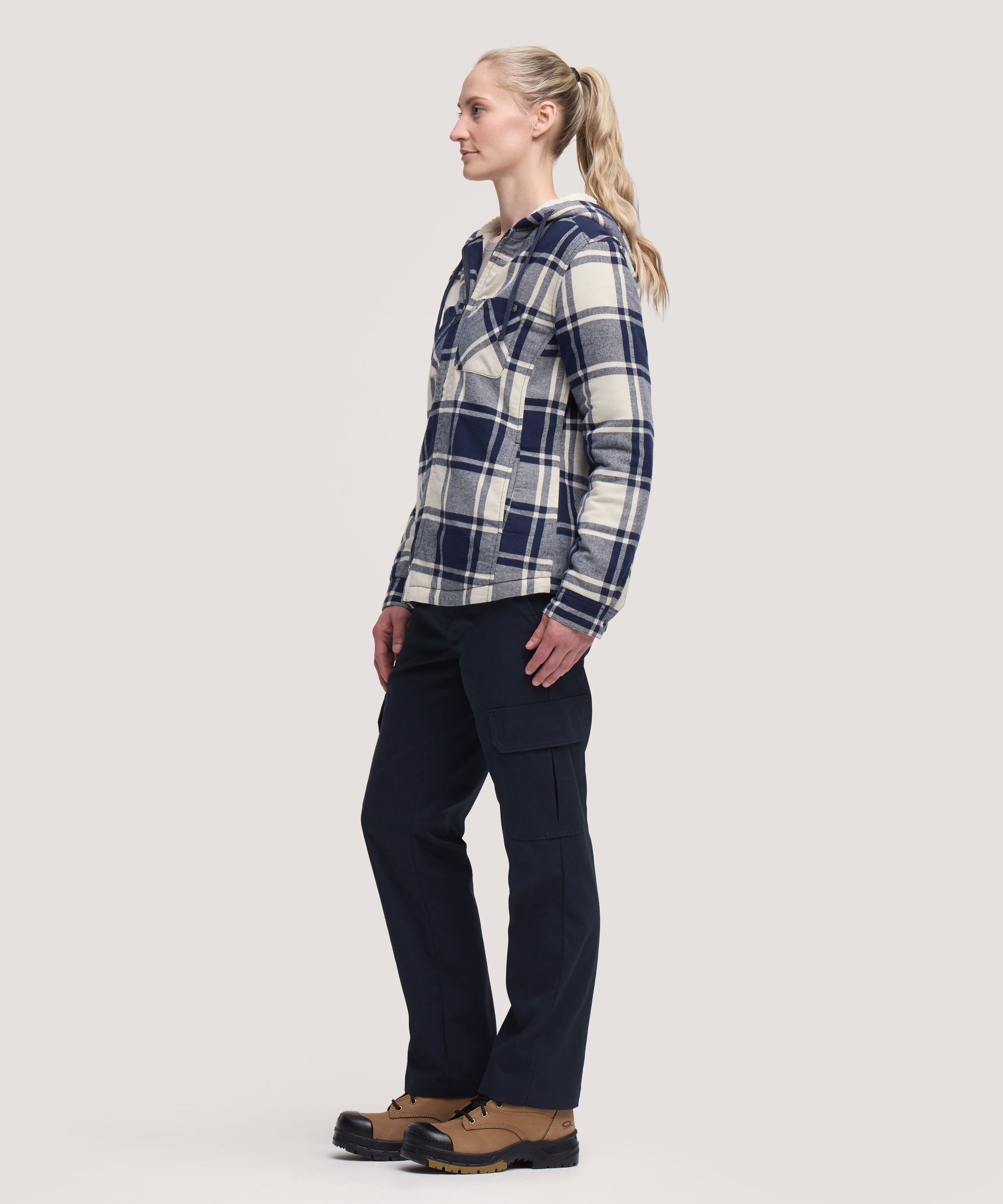 Dakota WorkPro Series Women's Sherpa Lined Flannel Shirt