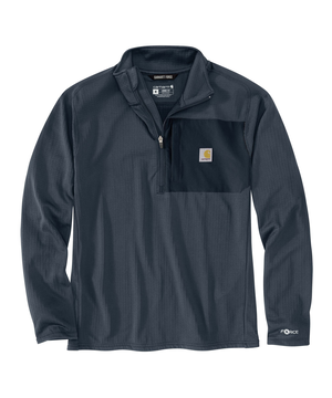 Chandail en molleton décontracté à col cheminée et demi-fermeture à glissière pour hommes, Force Ironwood, Carhartt