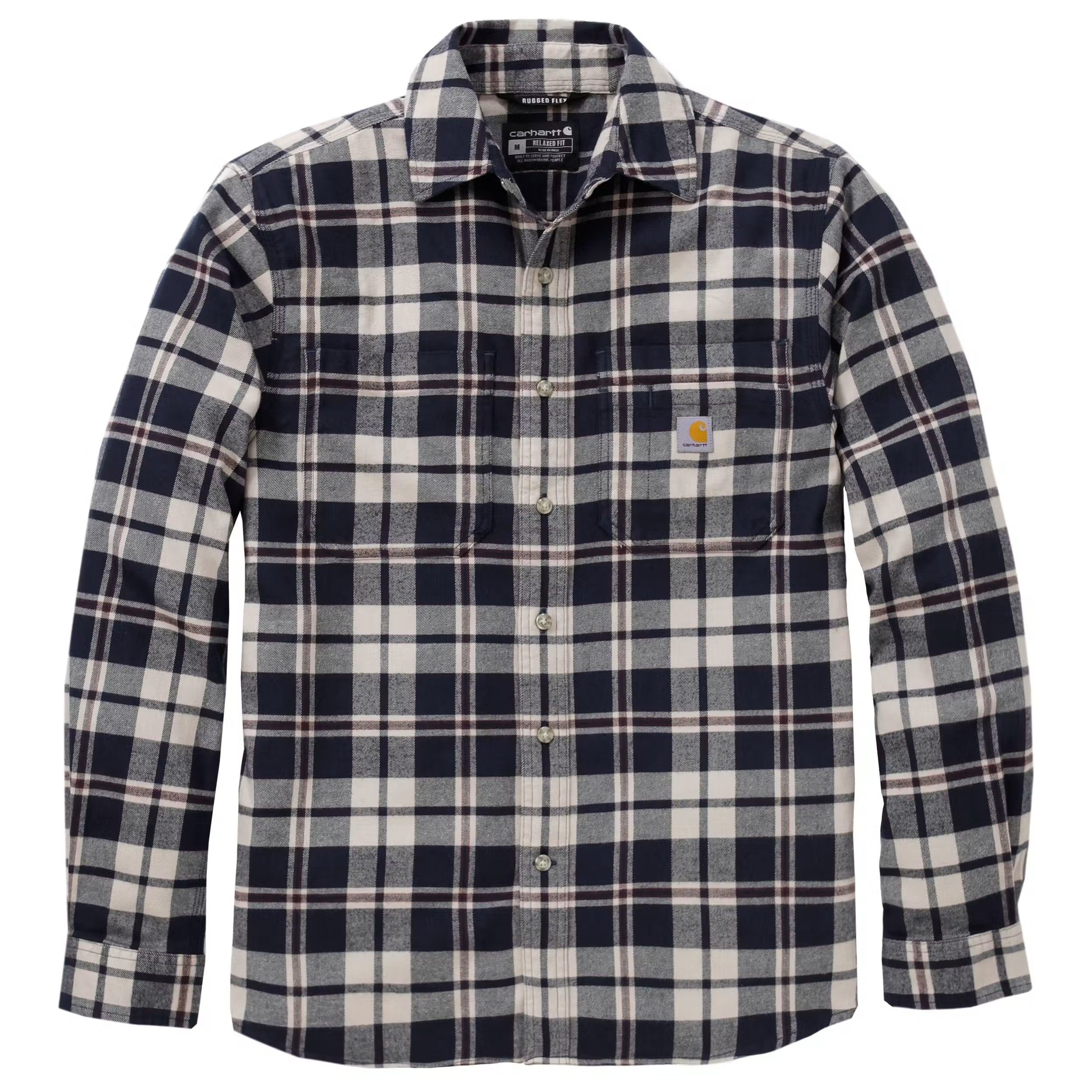 Carhartt Men's Midweight Flannel Plaid Shirt