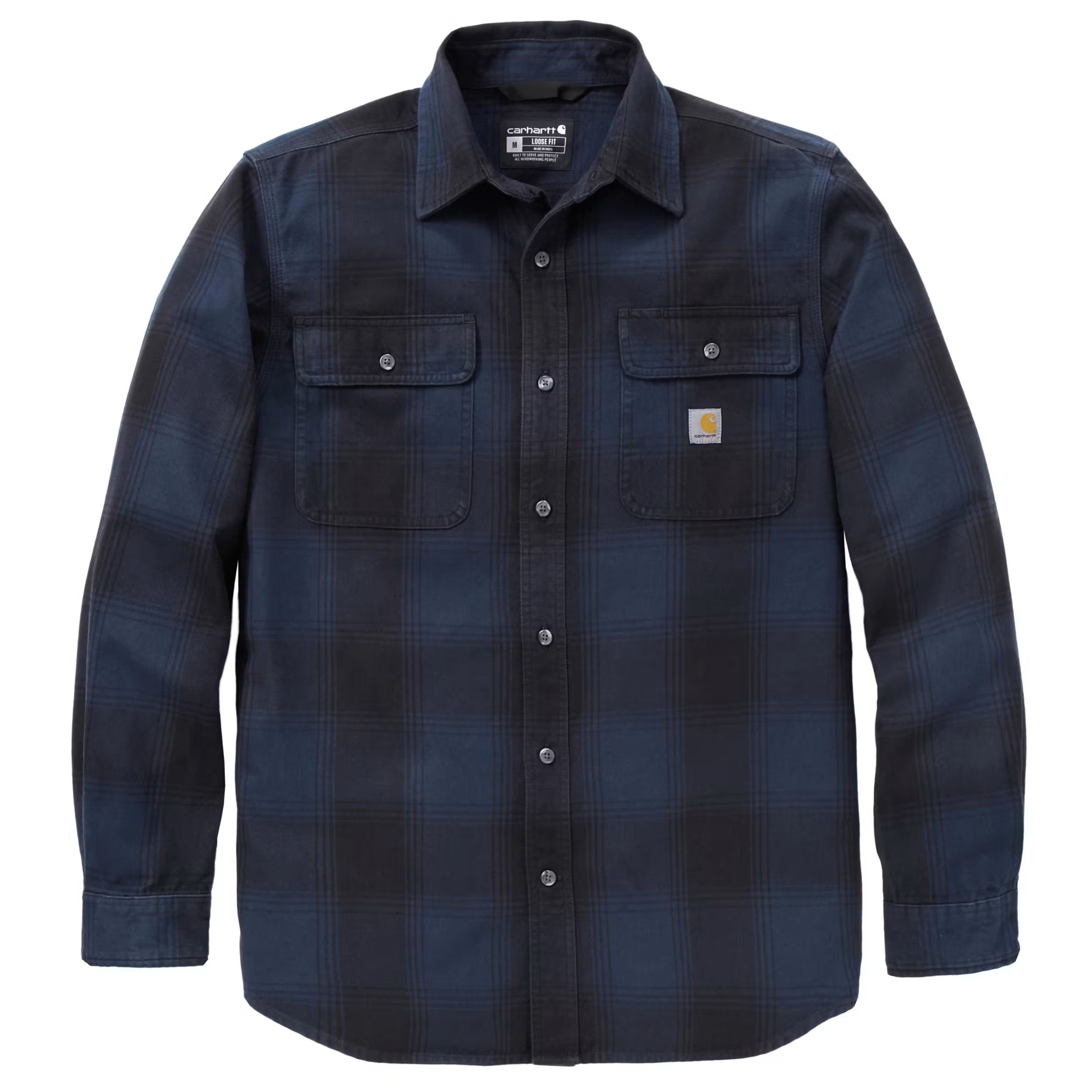Carhart Men's Heavyweight Flannel Plaid Shirt