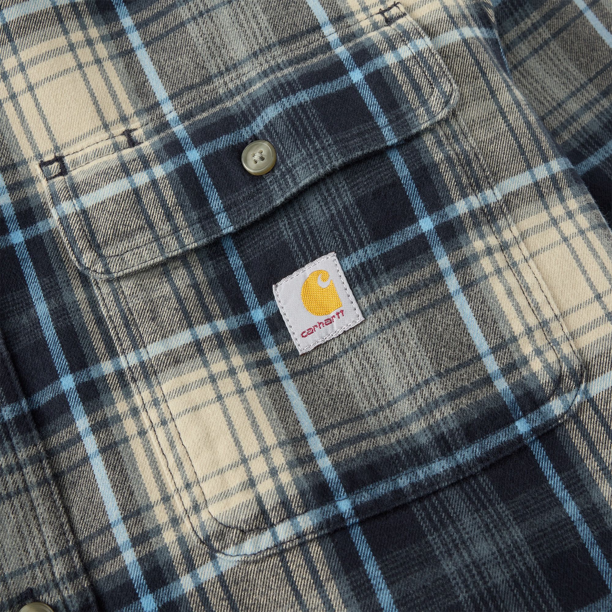 Carhart Men's Heavyweight Flannel Plaid Shirt