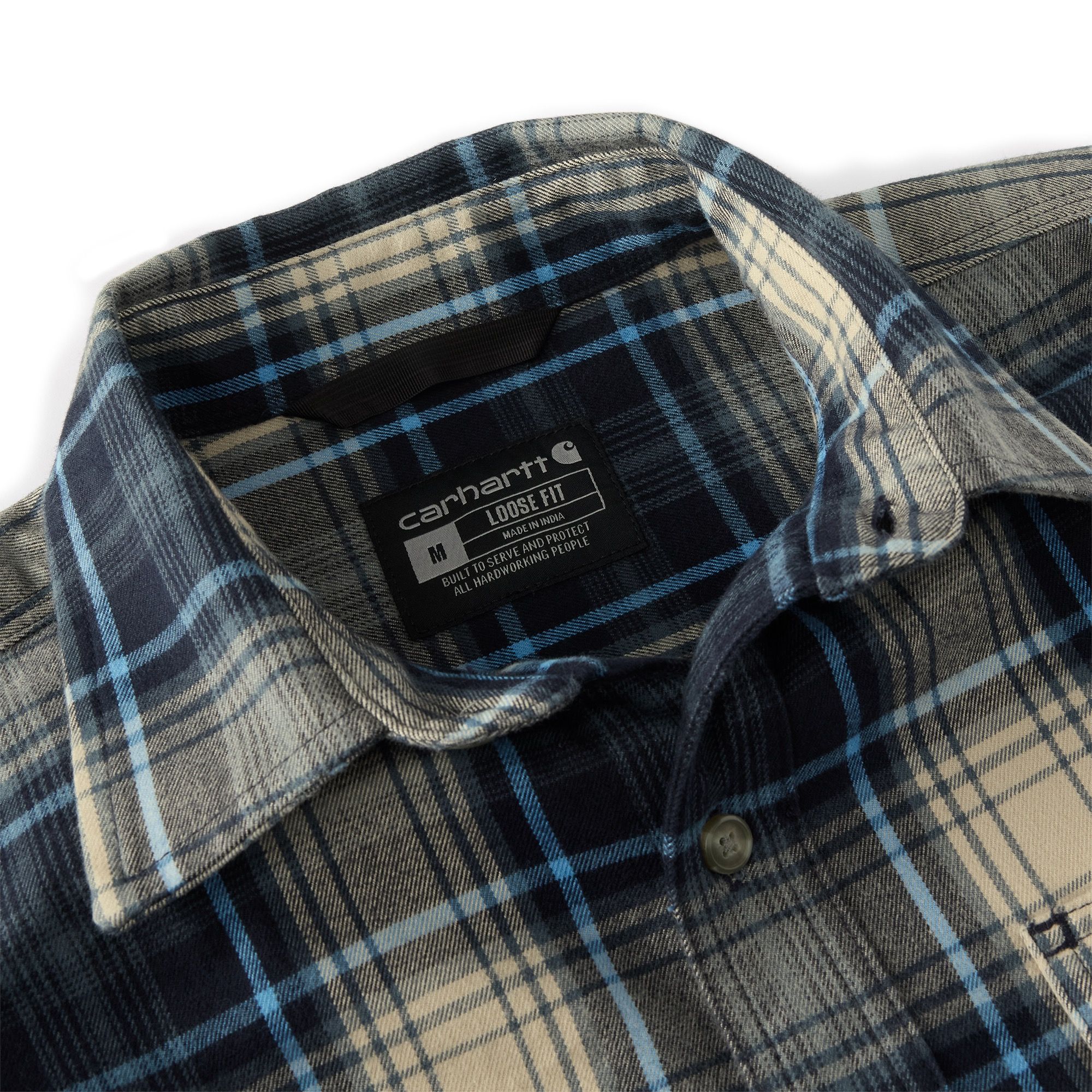 Carhart Men's Heavyweight Flannel Plaid Shirt