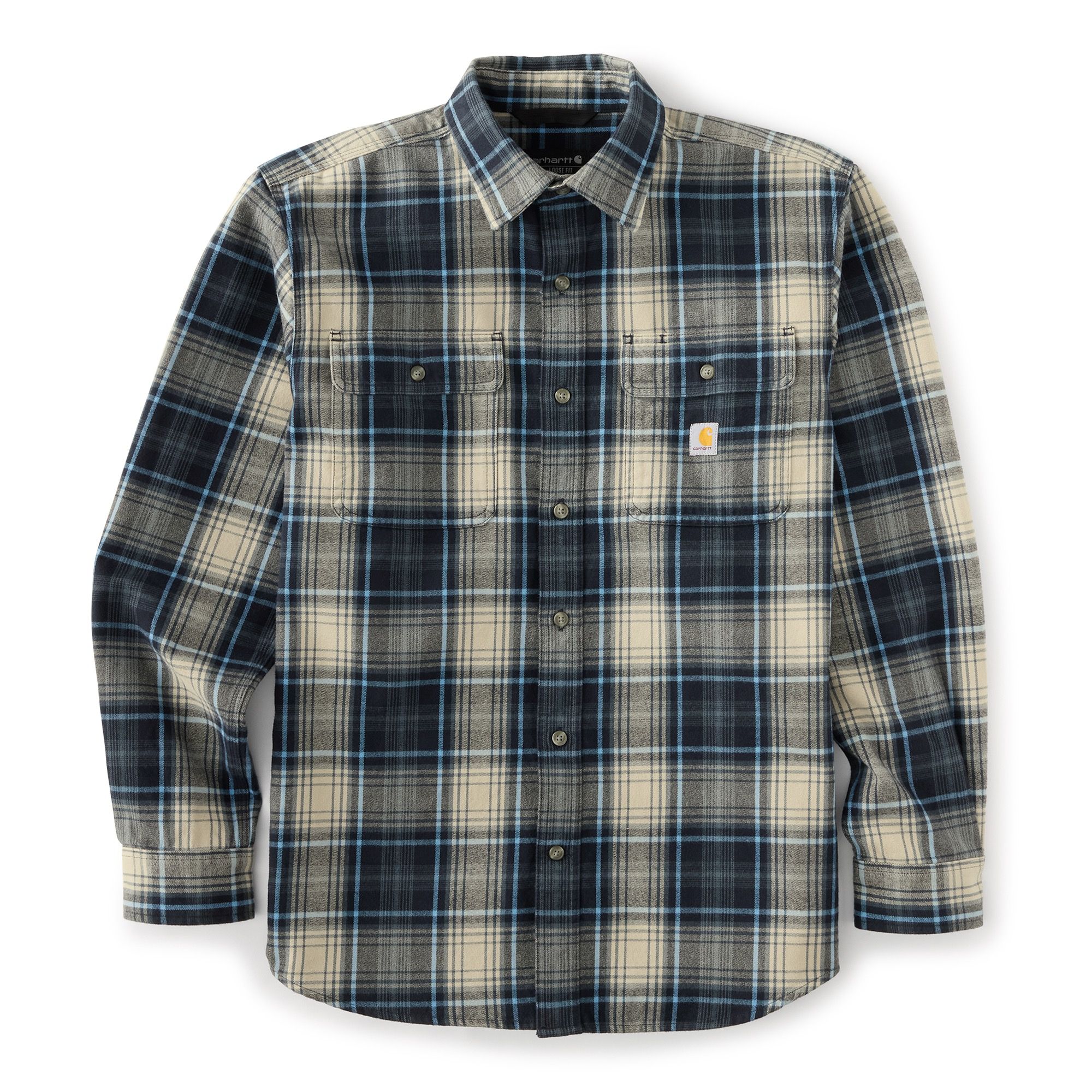 Carhart Men's Heavyweight Flannel Plaid Shirt