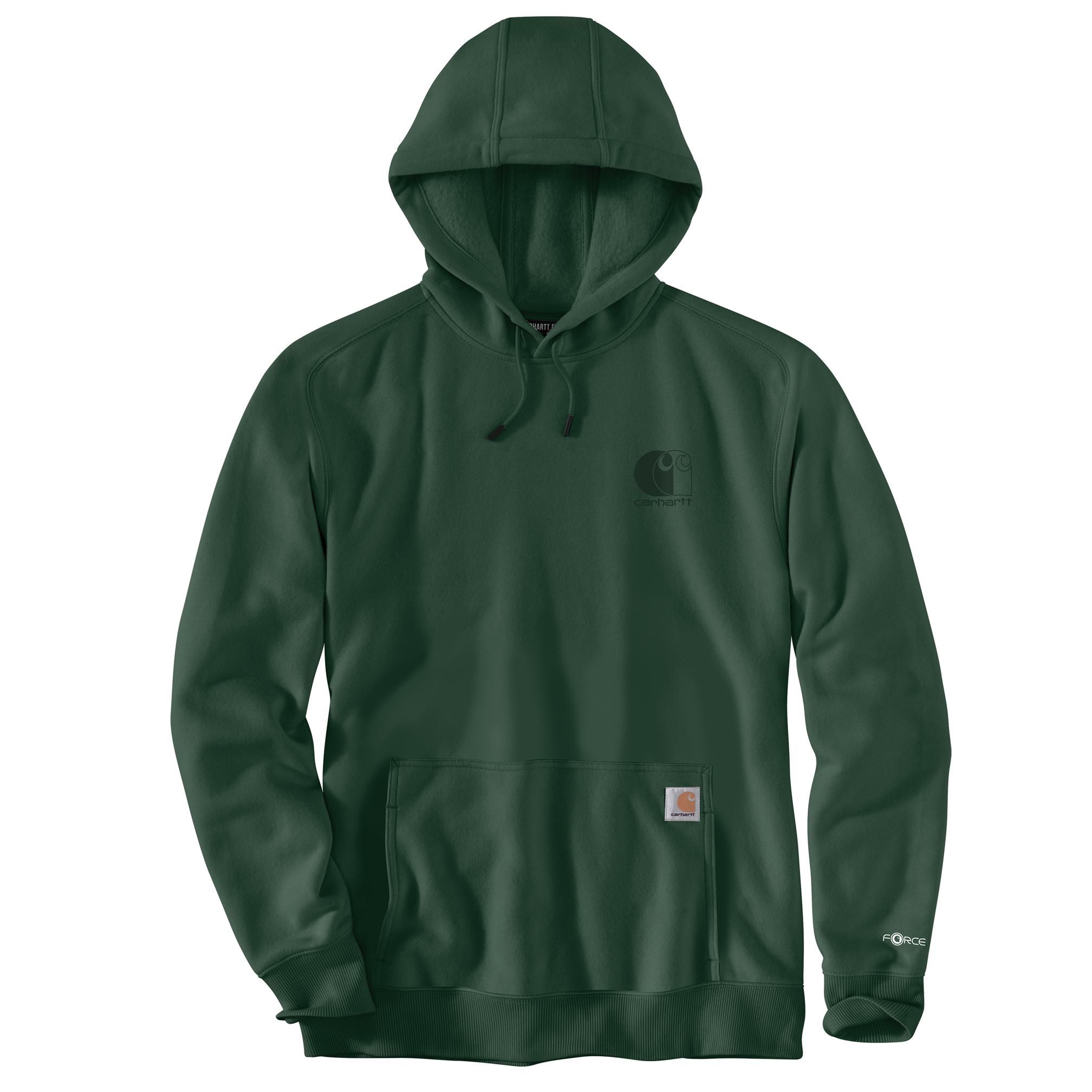 Chandail à capuche à technologie Force et à logo graphique pour hommes, Carhartt