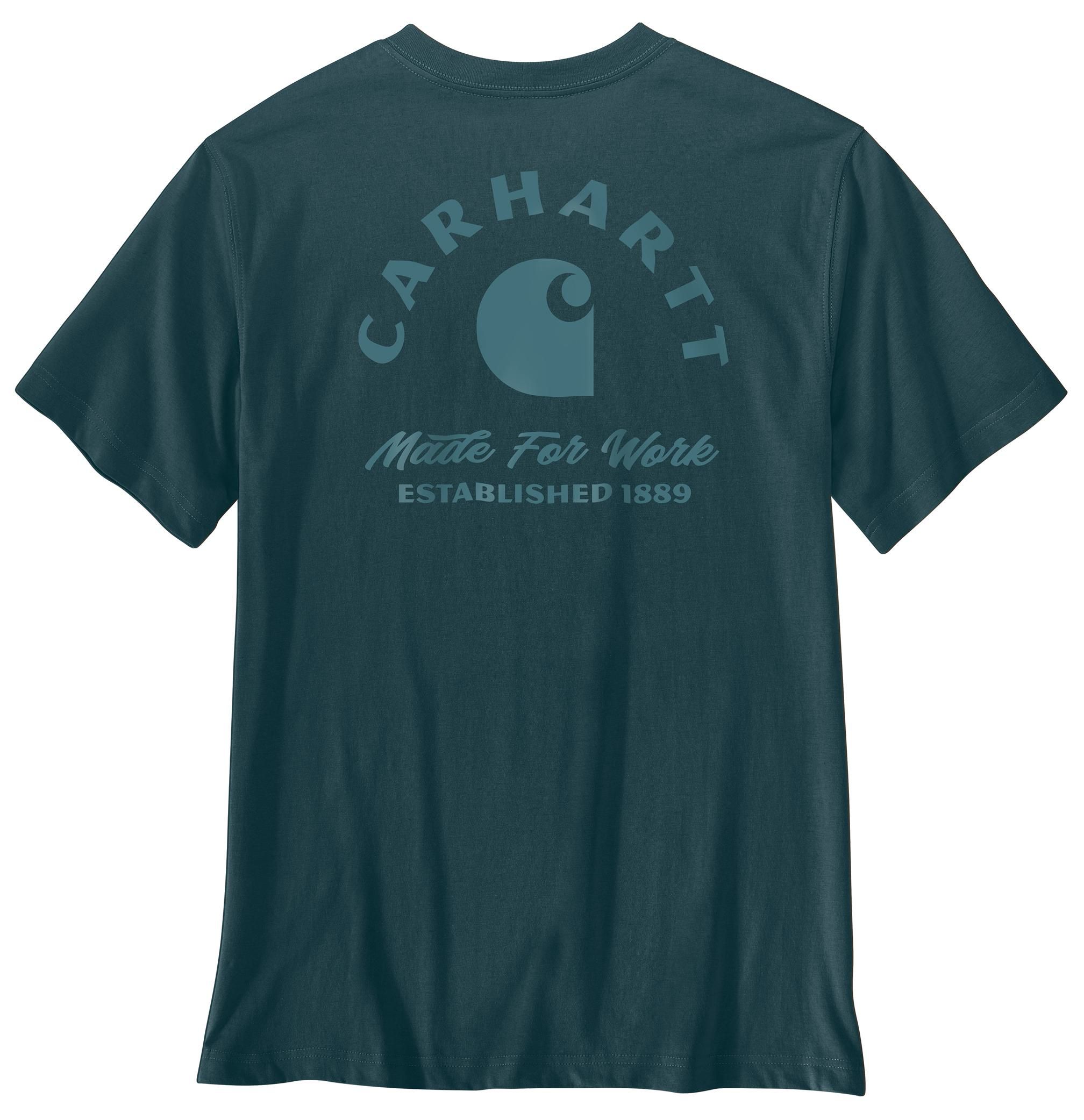 Carhartt Men's Irvine Relaxed Work Short Sleeve T-shirt