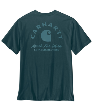 T-shirt de travail à manches courtes à coupe décontractée pour hommes, Irvine, Carhartt