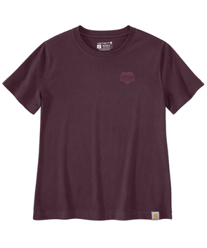 Carhartt Women's Heart Lightweight Short Sleeve T-Shirt