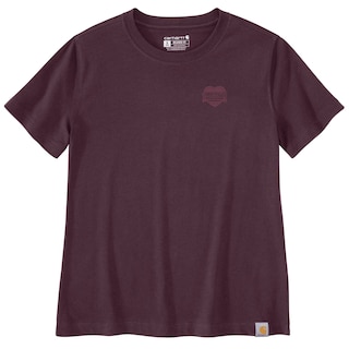 Carhartt Women's Heart Lightweight Short Sleeve T-Shirt