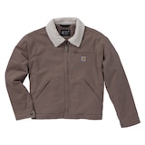 Carhartt Women's Crawford Sherpa Detroit Jacket Front_Flat