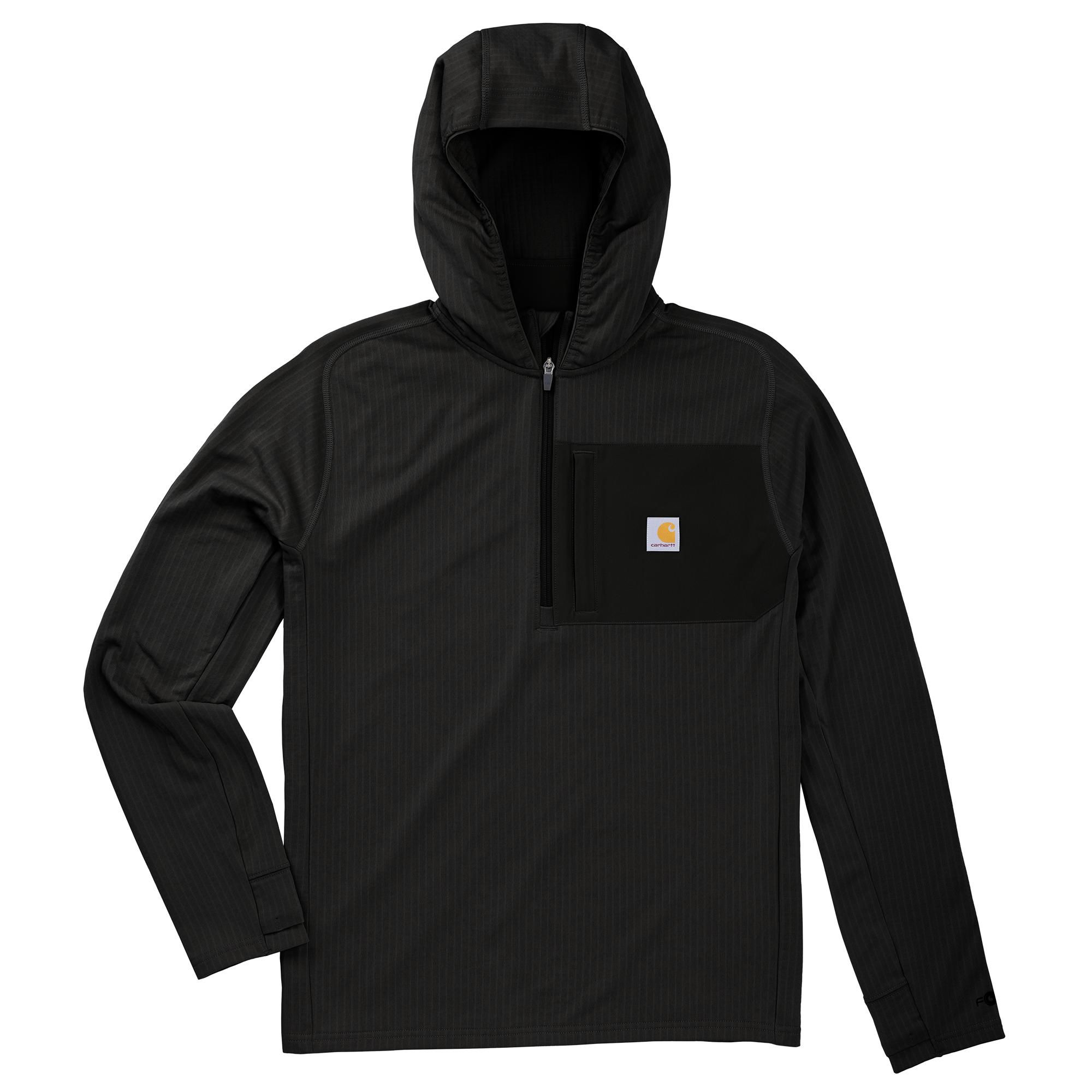 Carhartt Men's Force Ironwood Relaxed Half-Zip Hoodie