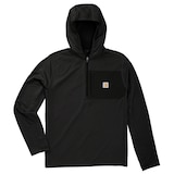 Carhartt Men's Force Ironwood Relaxed Half-Zip Hoodie Front_Flat