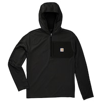 Carhartt Men's Force Ironwood Relaxed Half-Zip Hoodie