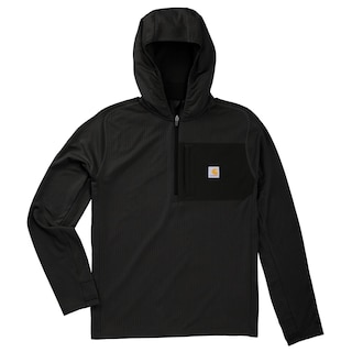 Carhartt Force Ironwood Hoodie de demi-zip détendu pour homme