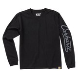 Carhartt Women's Irvine Loose Long Sleeve Logo T-Shirt Front_Flat