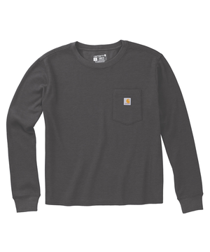 T-shirt ample à manches longues à point de brioche pour femmes, Carhartt
