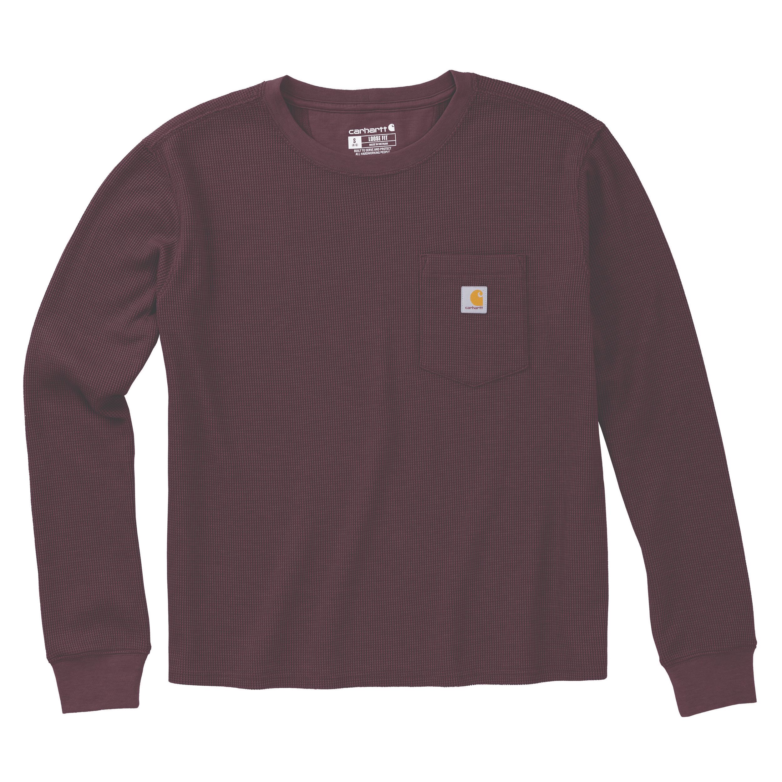 Carhartt Women's Waffle Knit Loose Long Sleeve T-Shirt