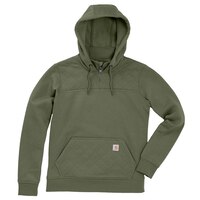 Chandail en molleton matelassé à glissière 1/4 pour femmes, Paxton, Carhartt